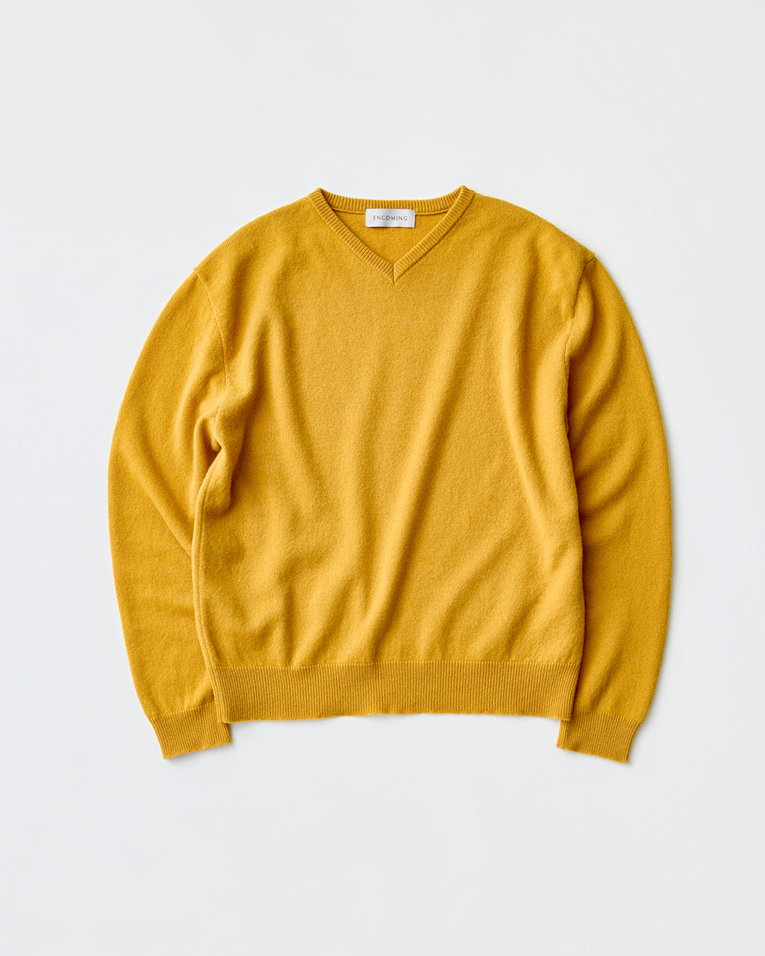 KNITTED V NECK JUMPER