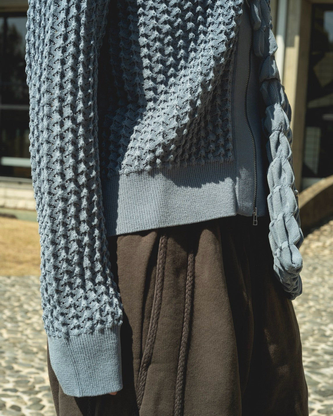 _J.L-A.L_ / Ash Zip Up