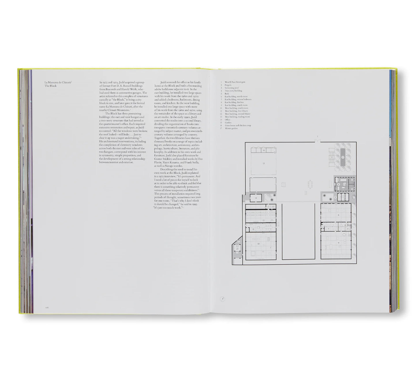 DONALD JUDD SPACES by Donald Judd