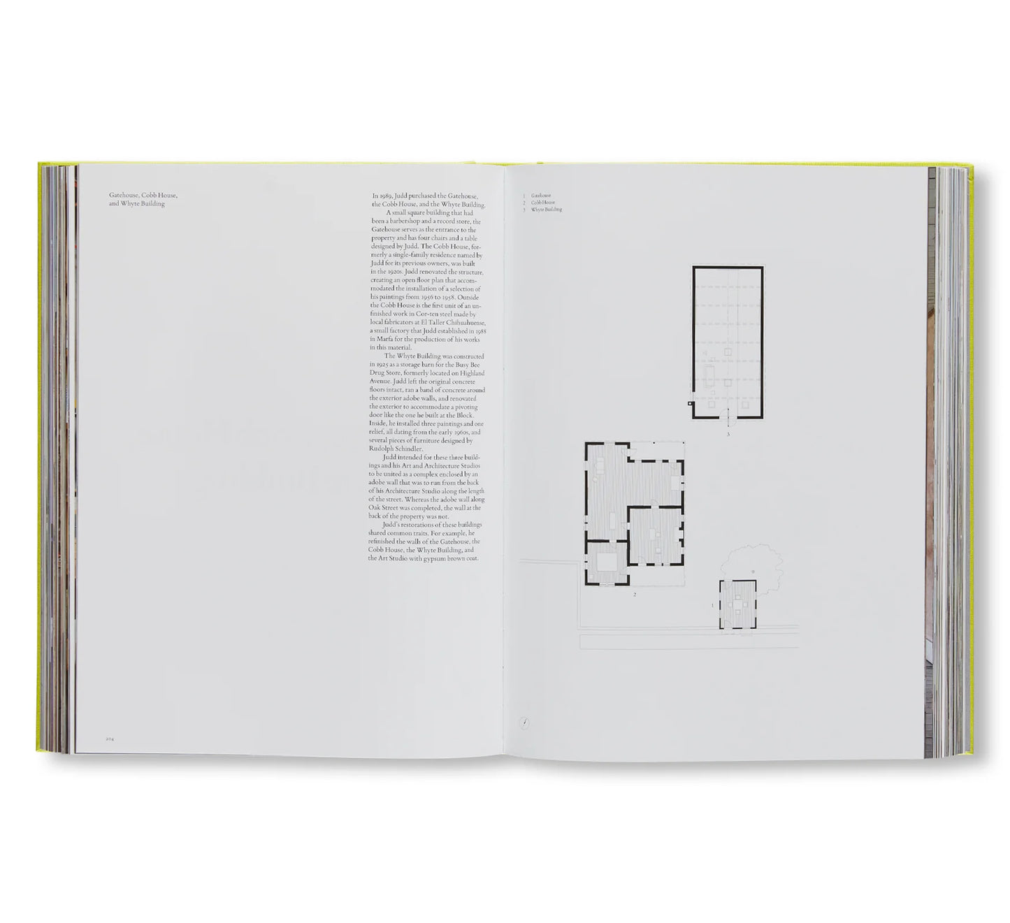 DONALD JUDD SPACES by Donald Judd