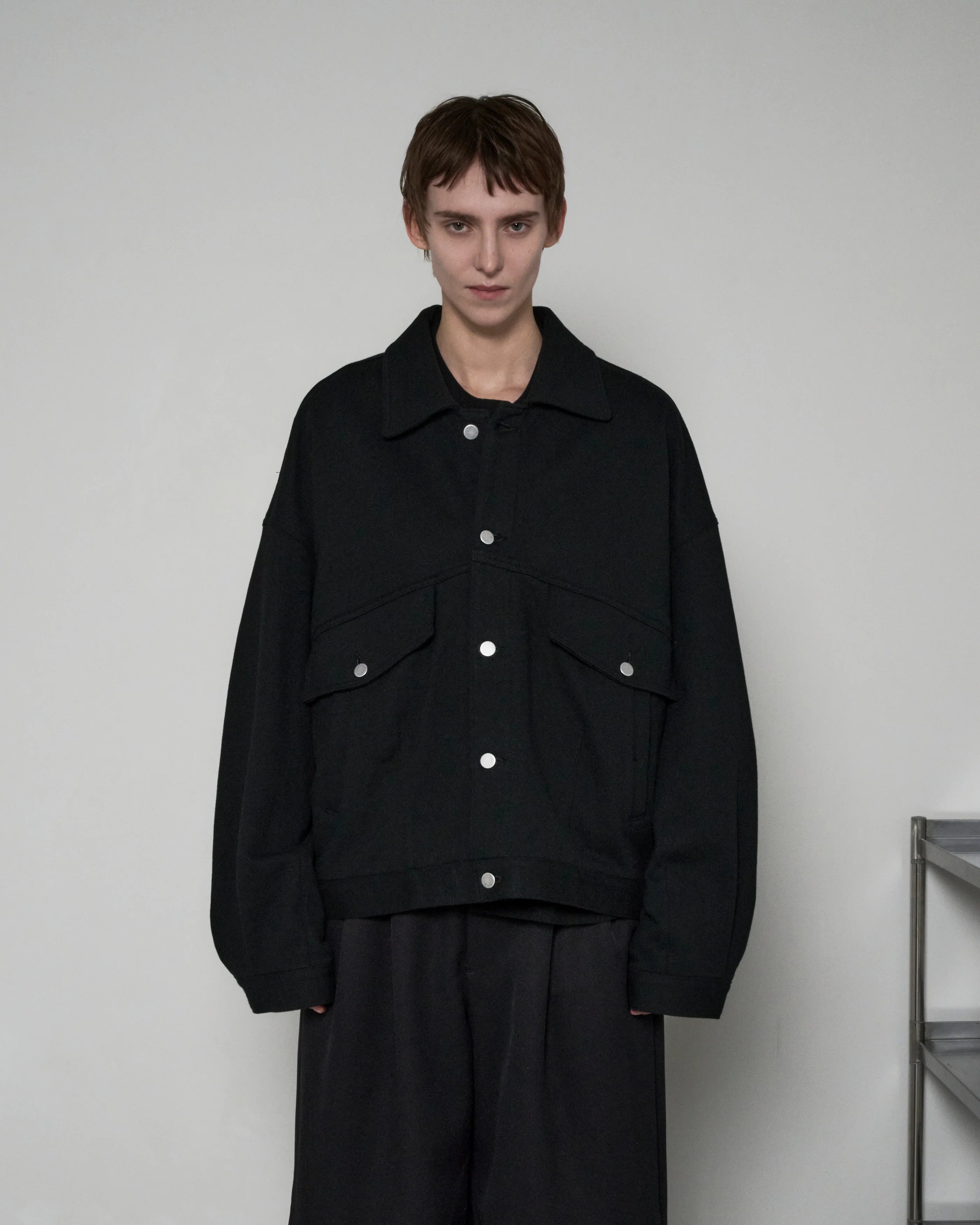 SWEAT TRUCKER JACKET – THE OTHER SIDE STORE