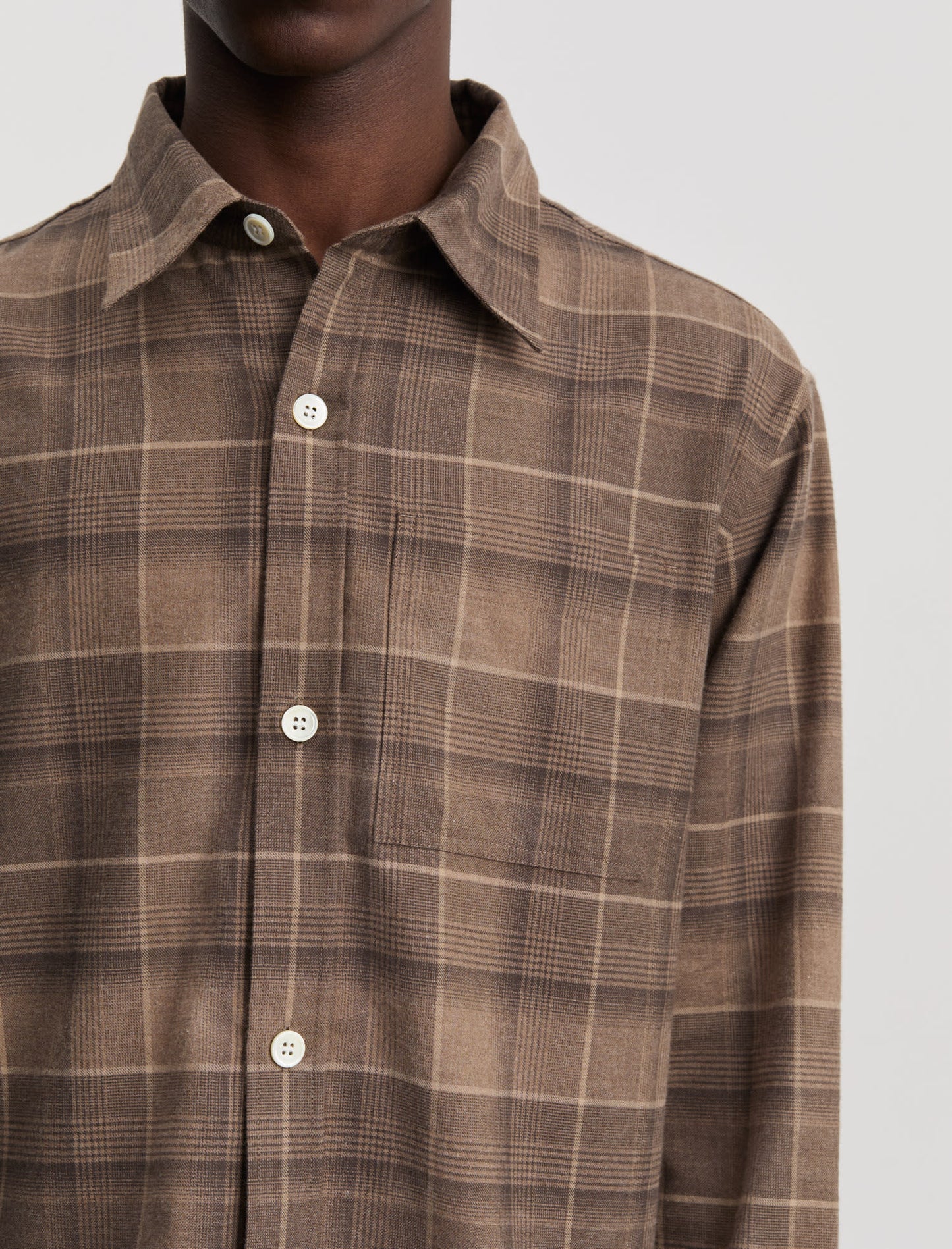 ANOTHER Shirt 4.0, Light Brown Check