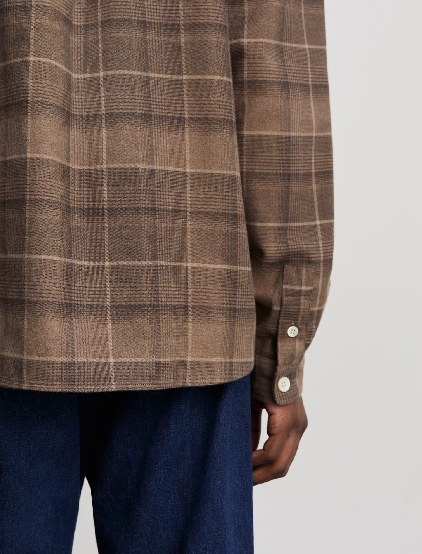 ANOTHER Shirt 4.0, Light Brown Check