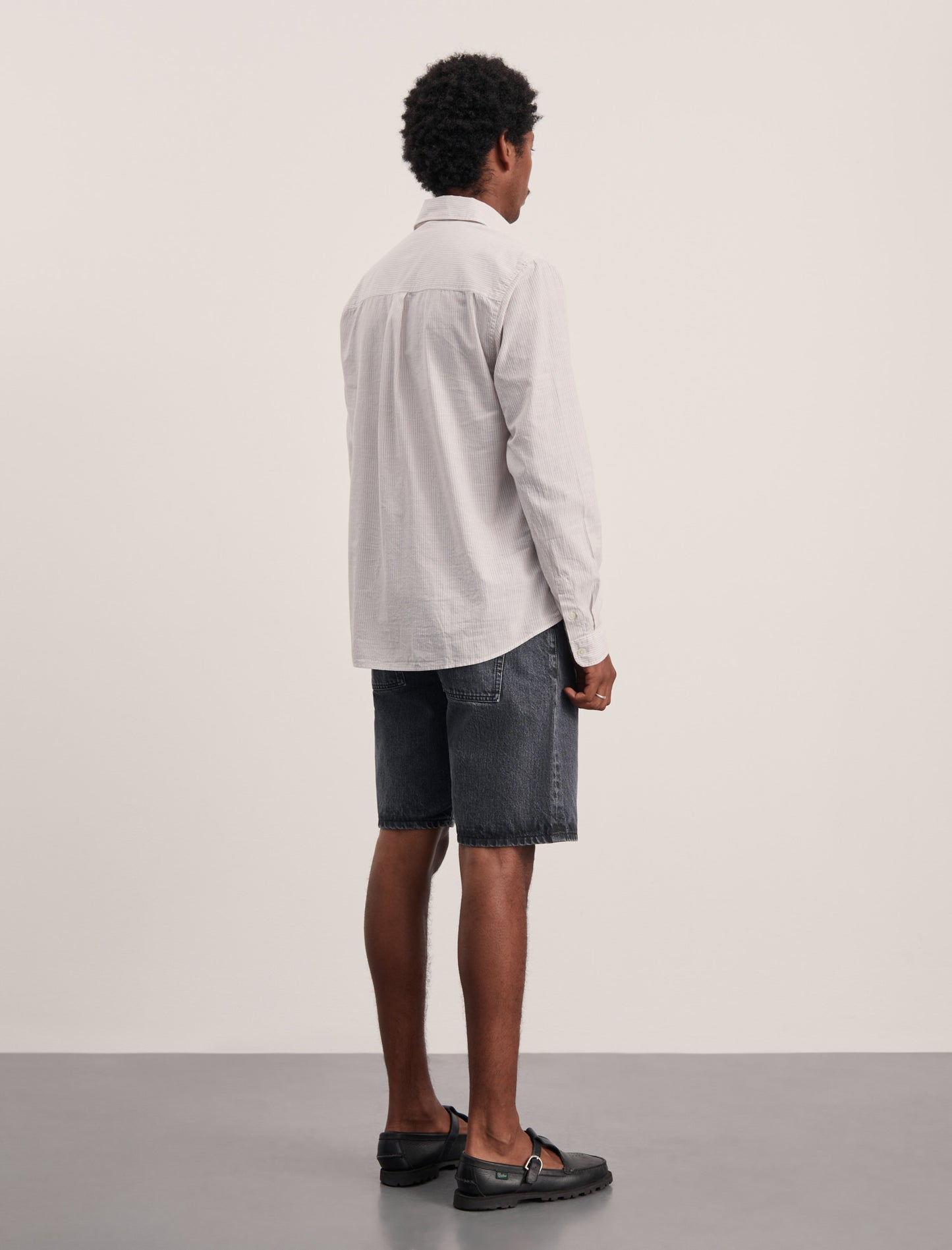 ANOTHER Shirt 4.0, Beige/Brown Stripe