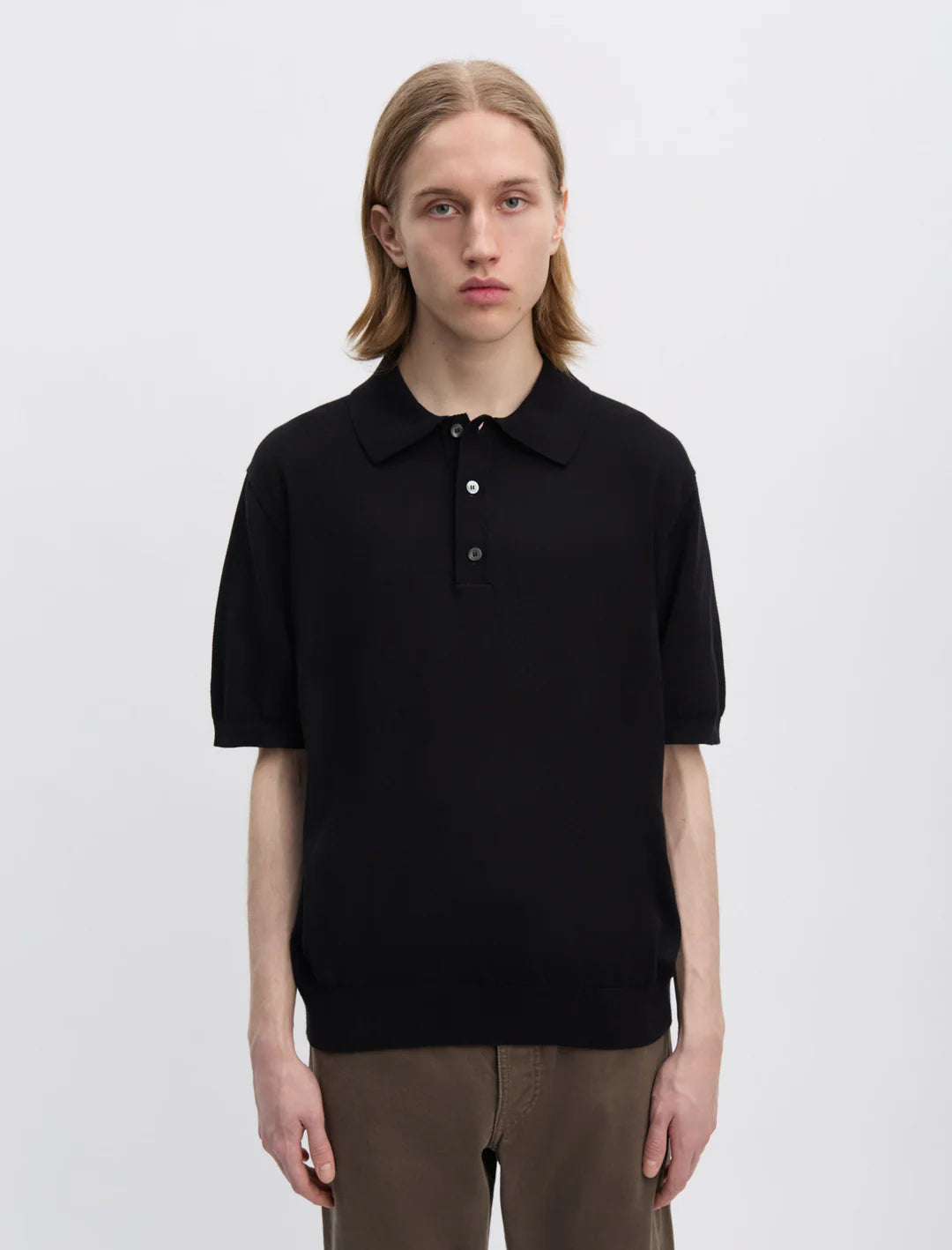 ANOTHER Polo Shirt 3.0, Black – THE OTHER SIDE STORE