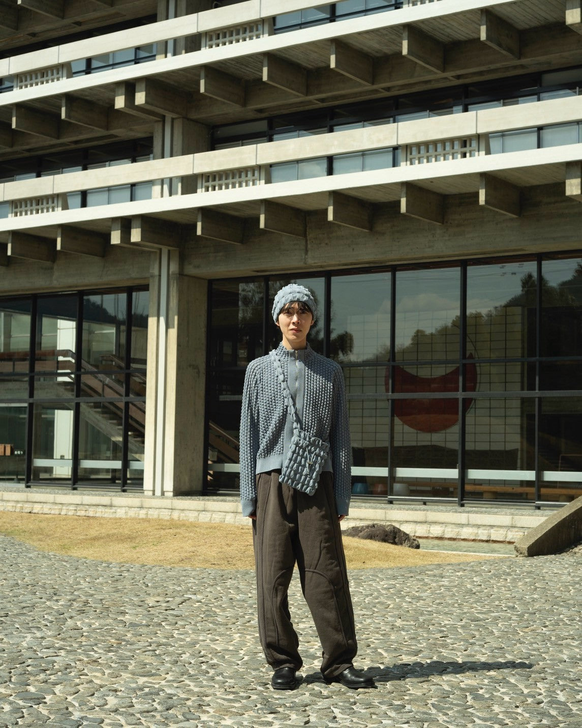 _J.L-A.L_ / Ash Zip Up