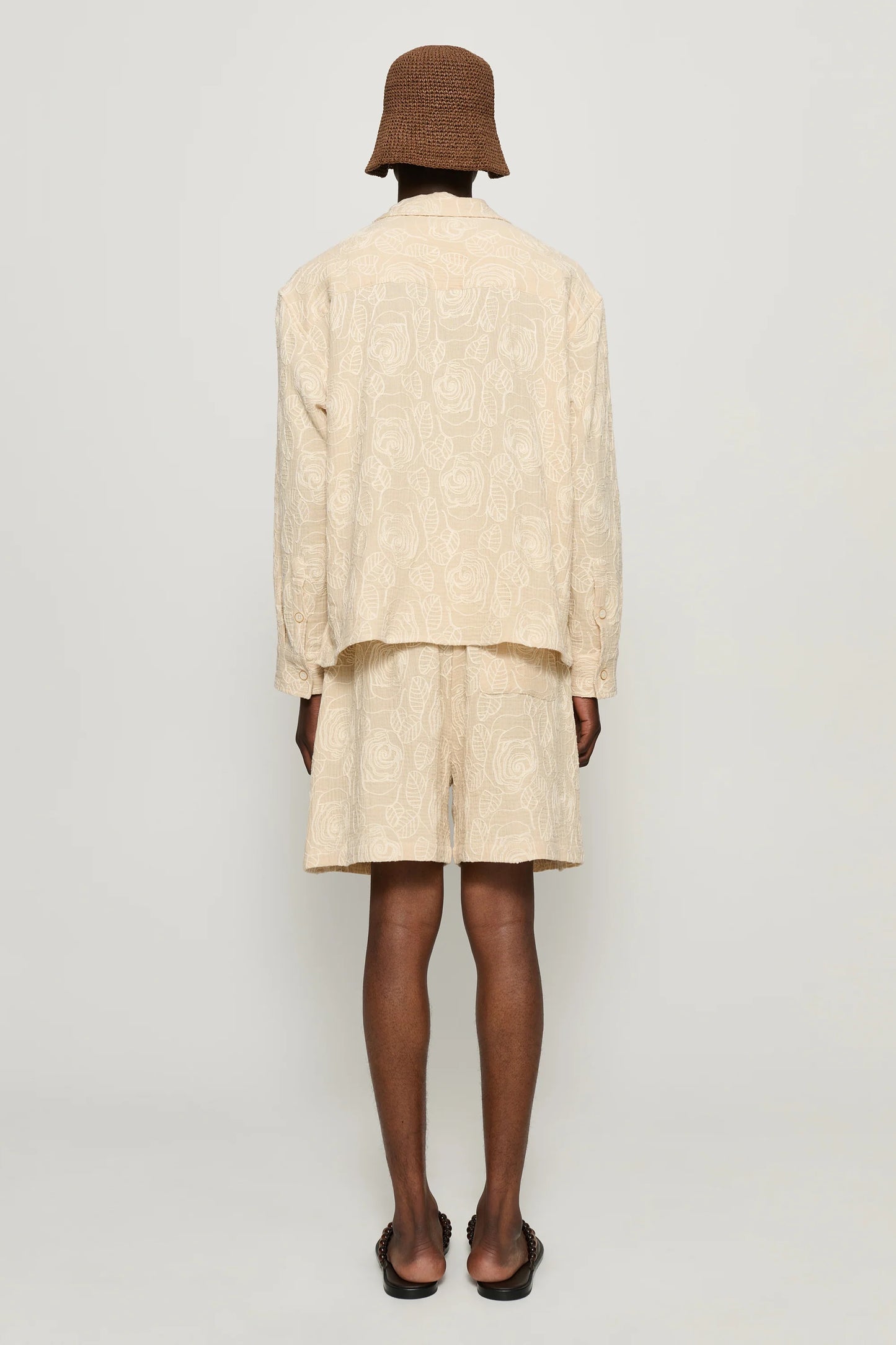 Enzo Embroidered Shorts