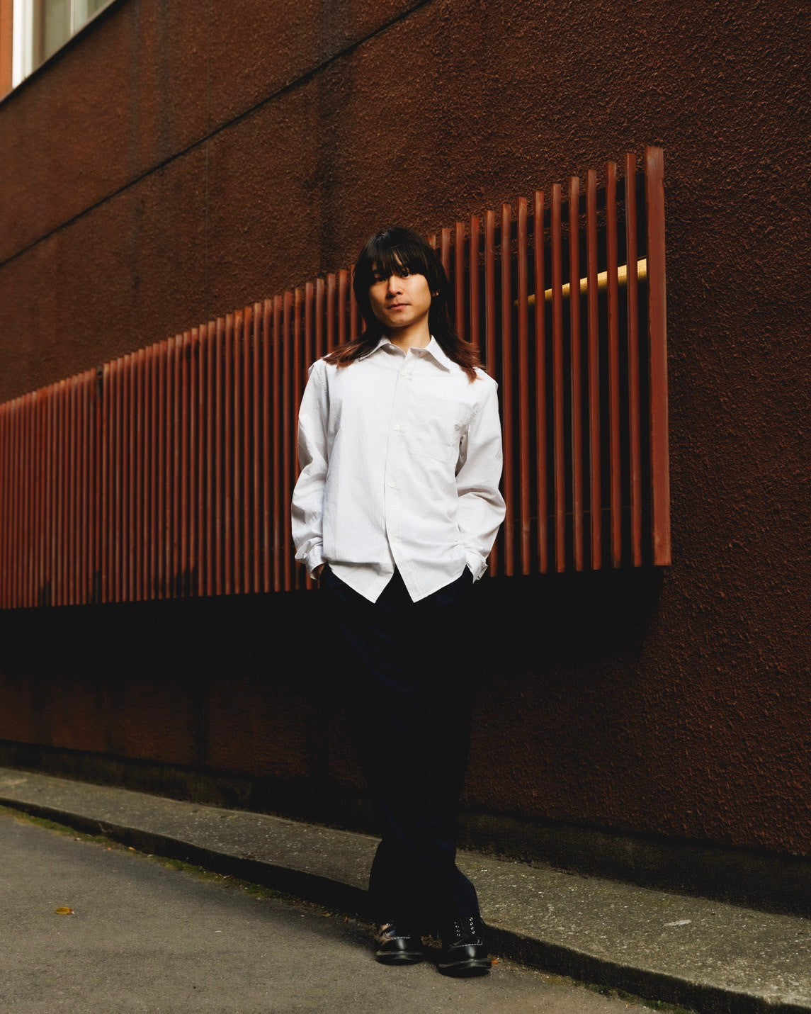 ANOTHER Shirt 4.0, Beige/Brown Stripe