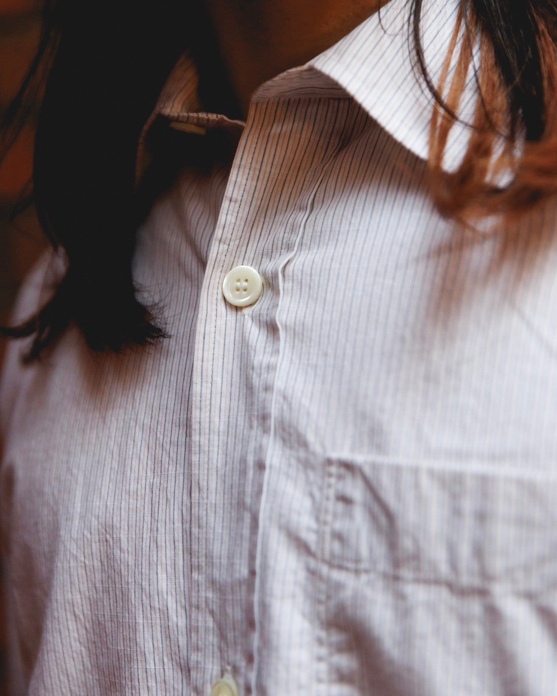 ANOTHER Shirt 4.0, Beige/Brown Stripe