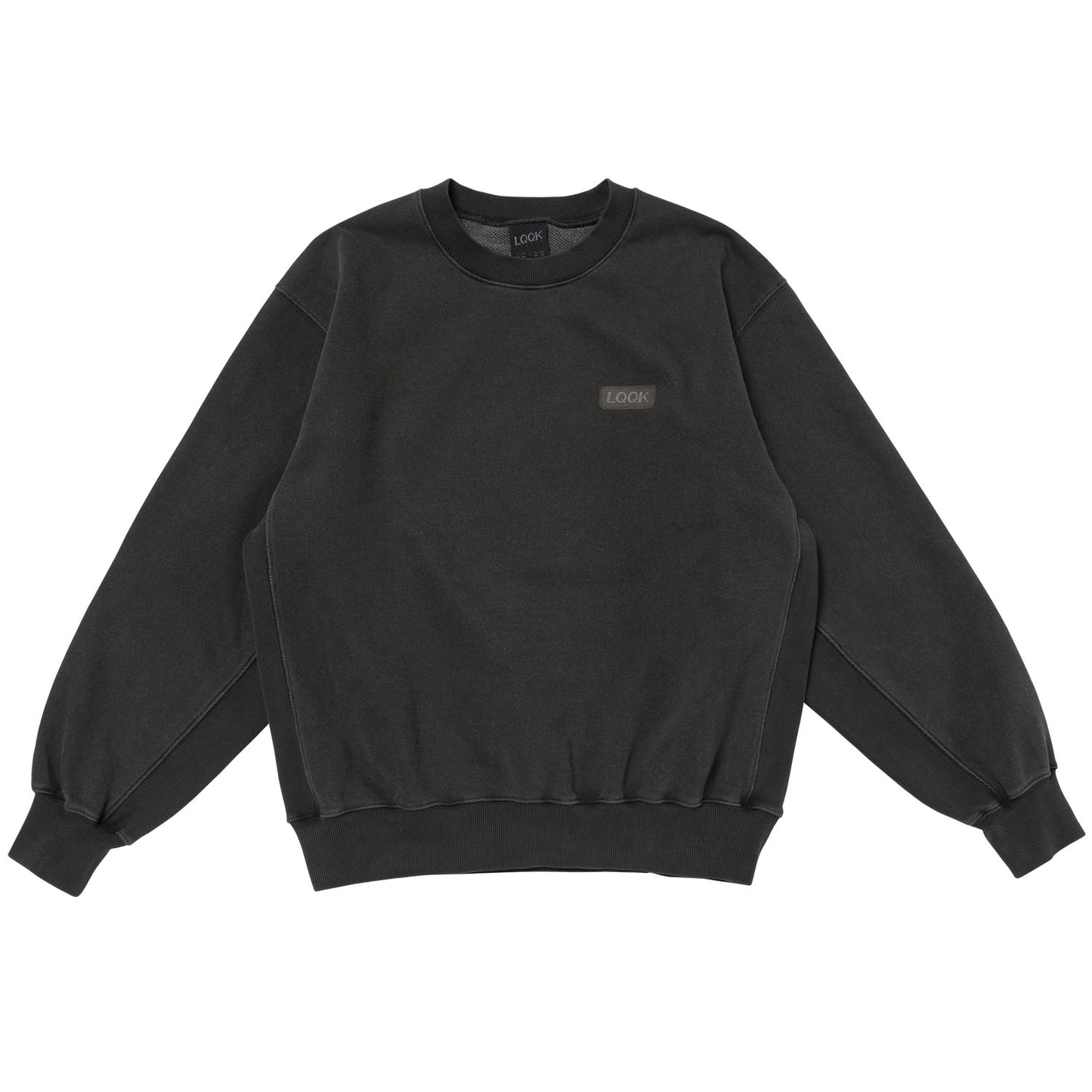 WASHED FLEECE CREWNECK