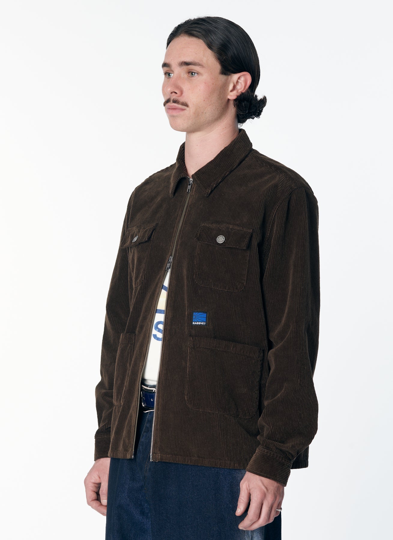 CORDUROY ZIP SHIRT
