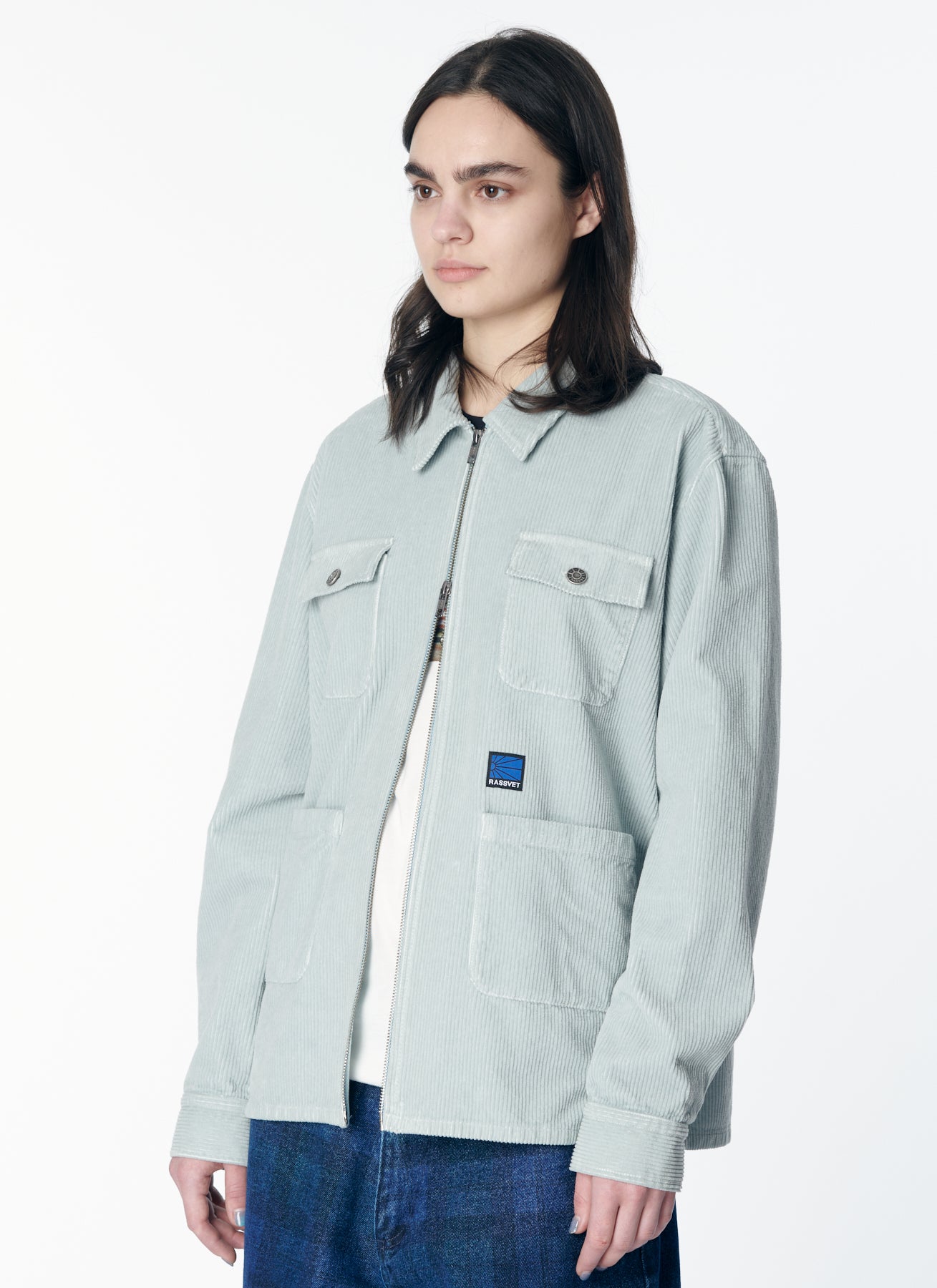 CORDUROY ZIP SHIRT