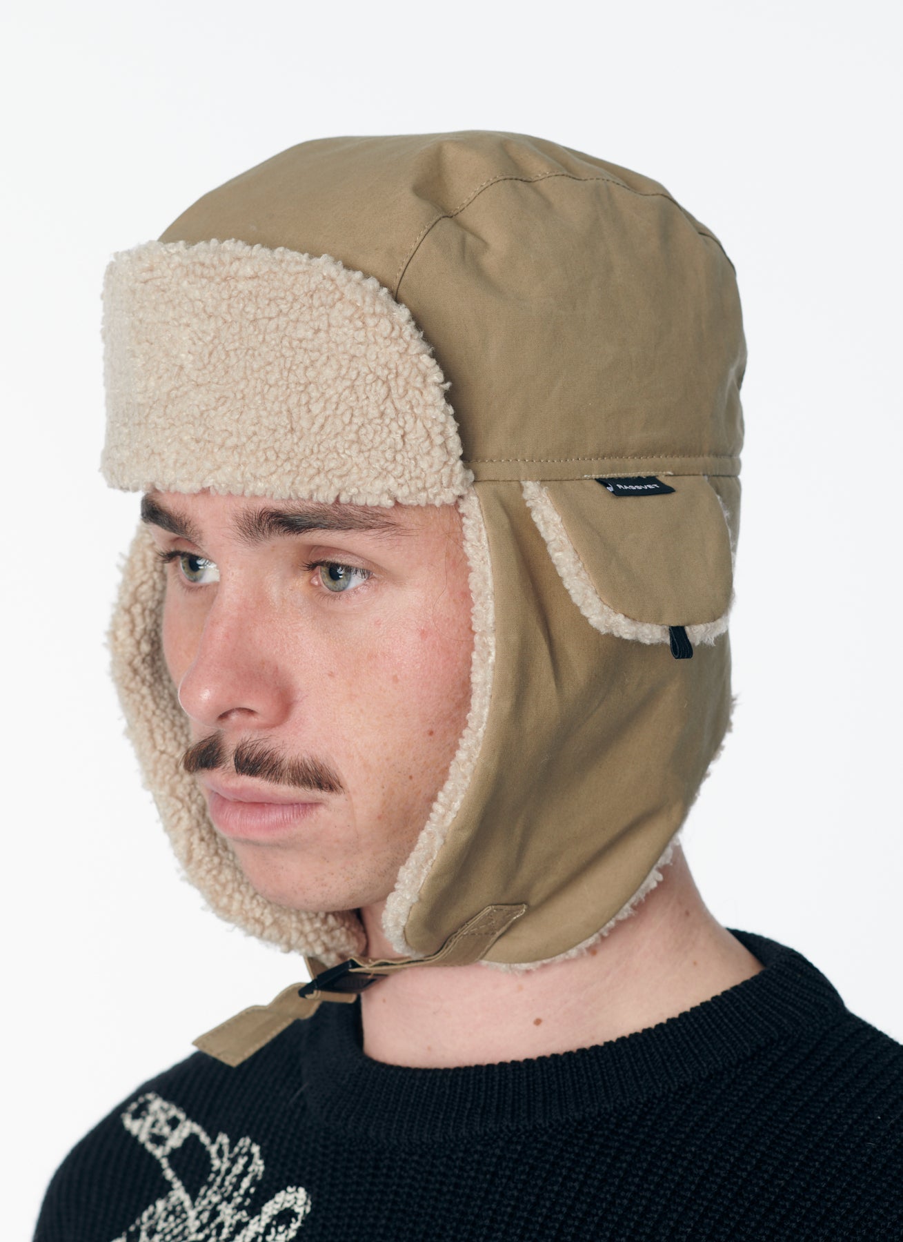 WAXED COTTON TRAPPER HAT