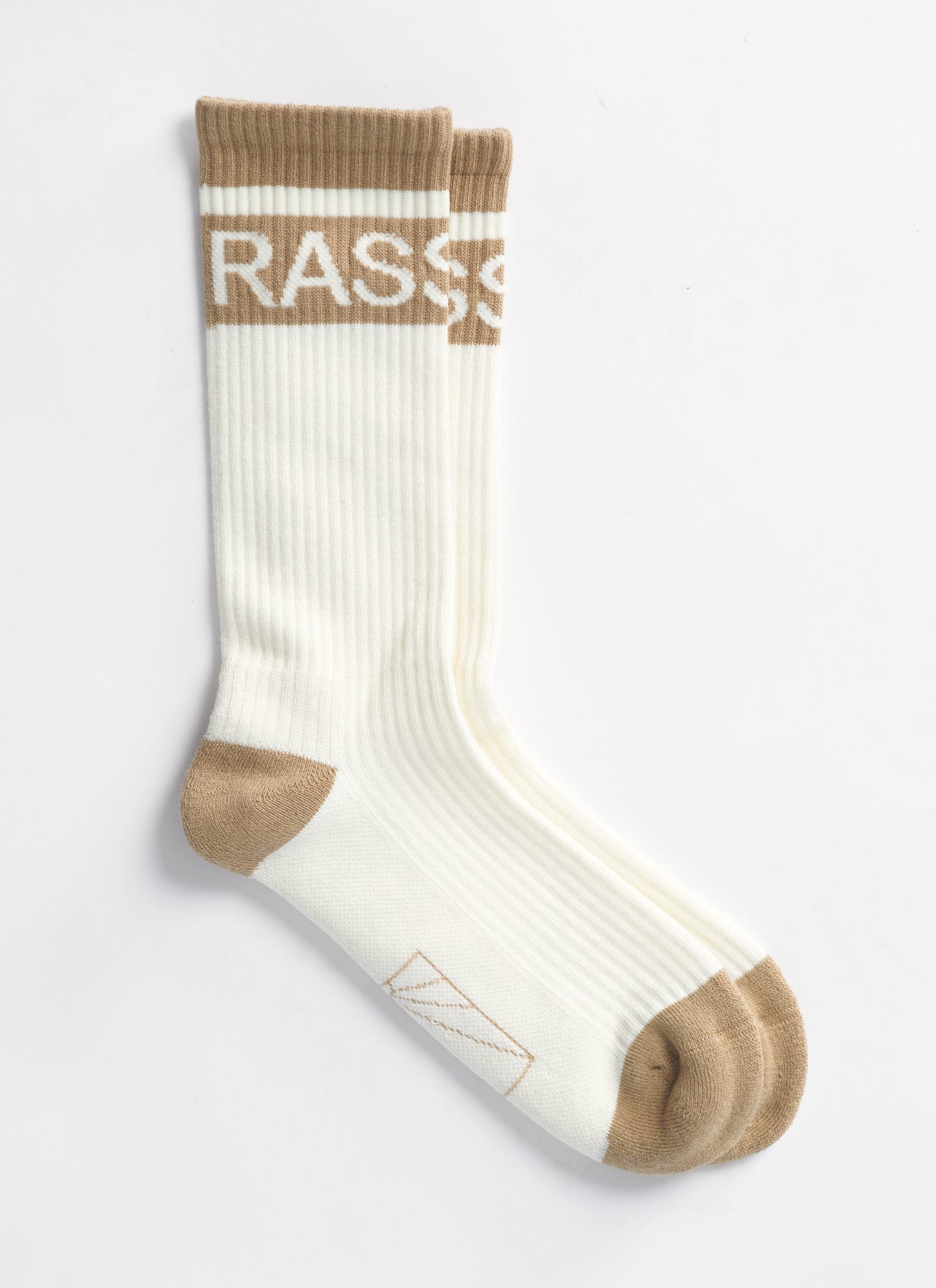 STRIPED LOGO CREW SOCK