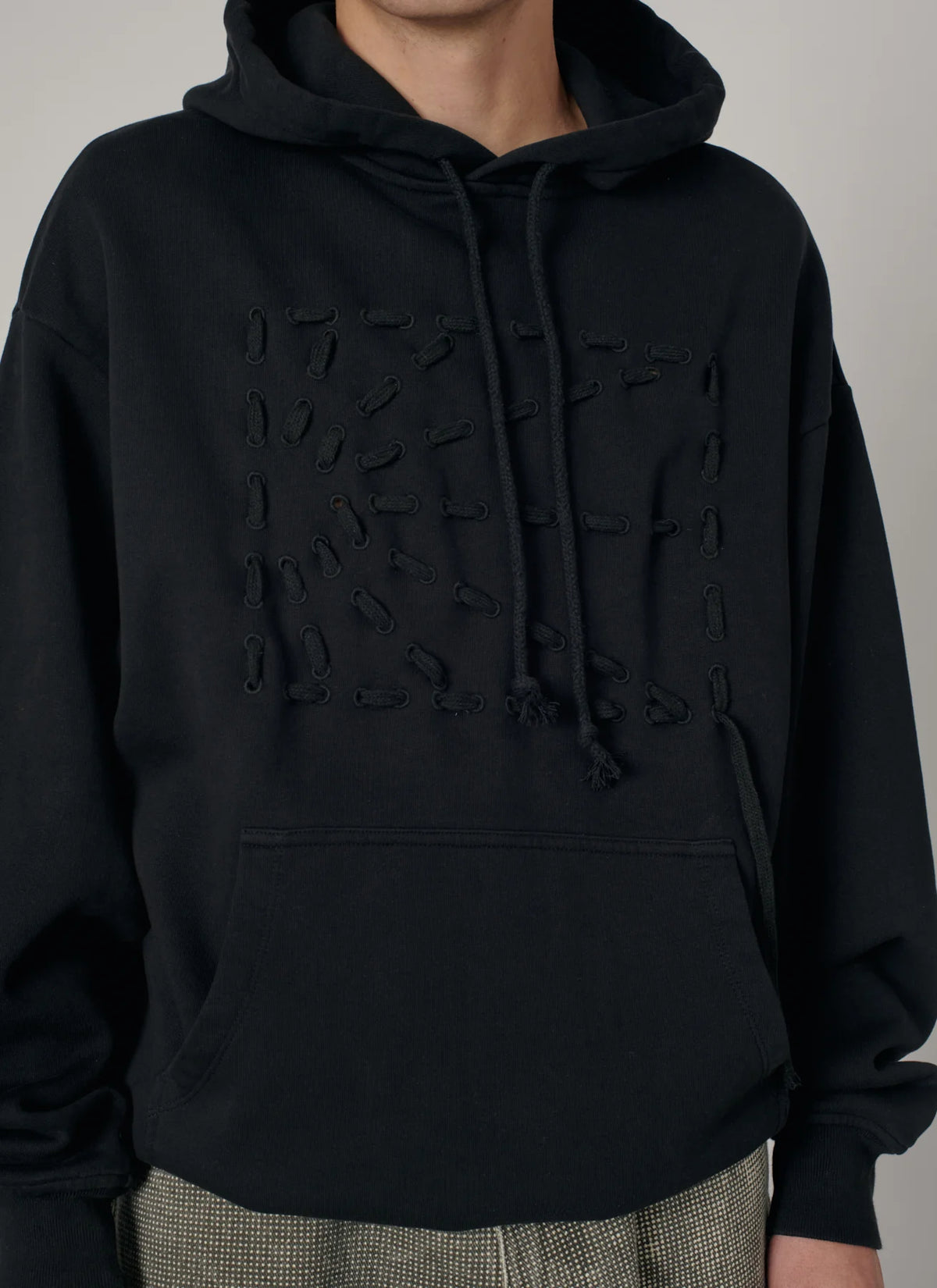 WEAVE LOGO HOODIE