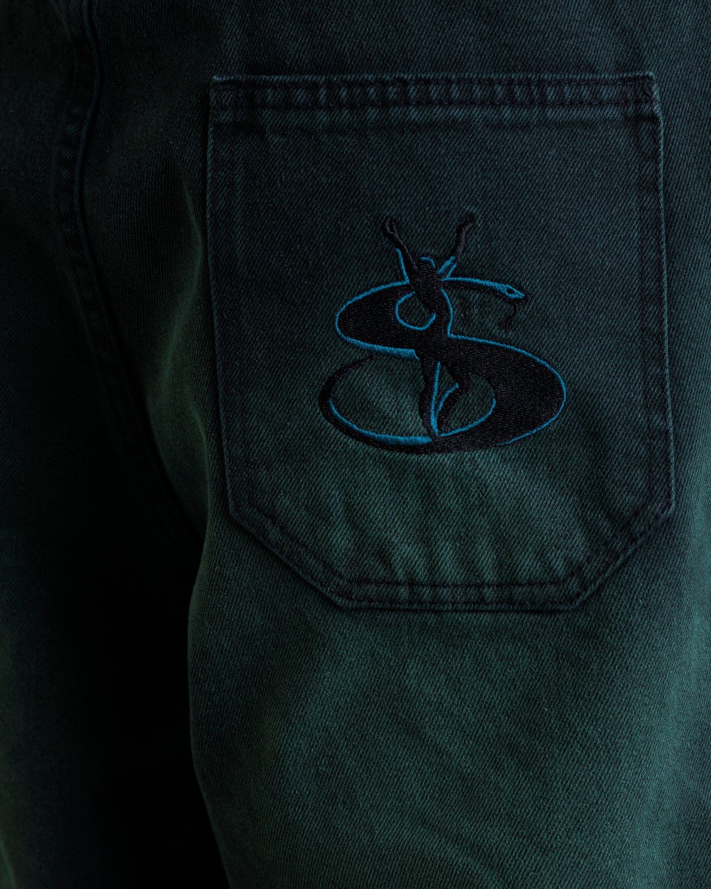 Faded Phantasy Jeans (Green)