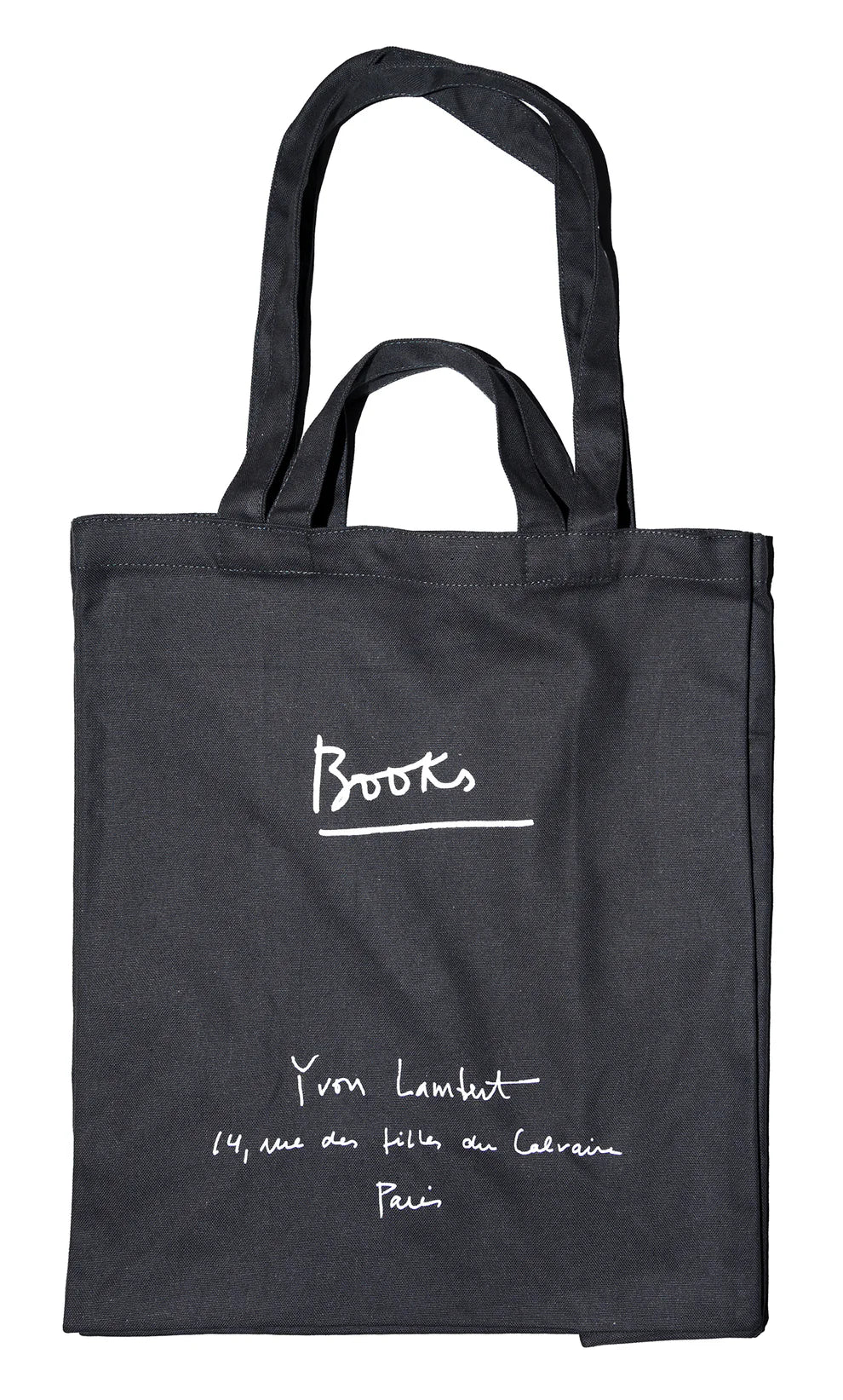 YVON LAMBERT TOTE BAG (LARGE / DARK GREY)