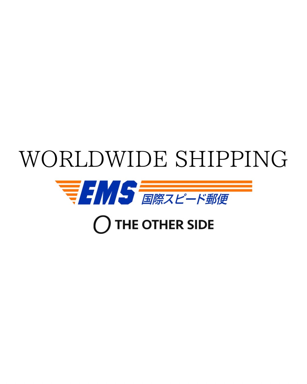 We Now Ship Worldwide