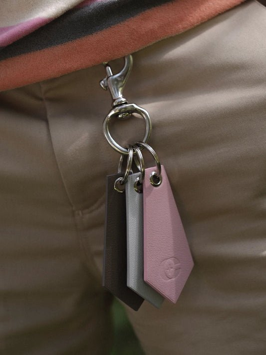 TCW Leather Keychain