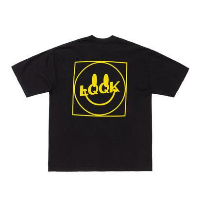 LQQK Smiley Logo Pocket Tee