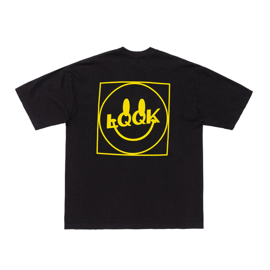 LQQK Smiley Logo Pocket Tee