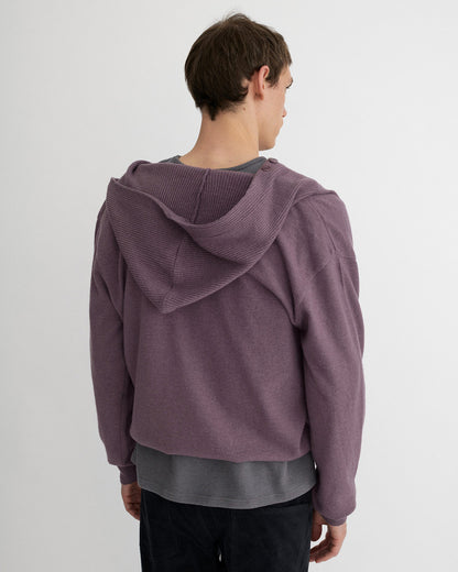BUTTON HOODIE