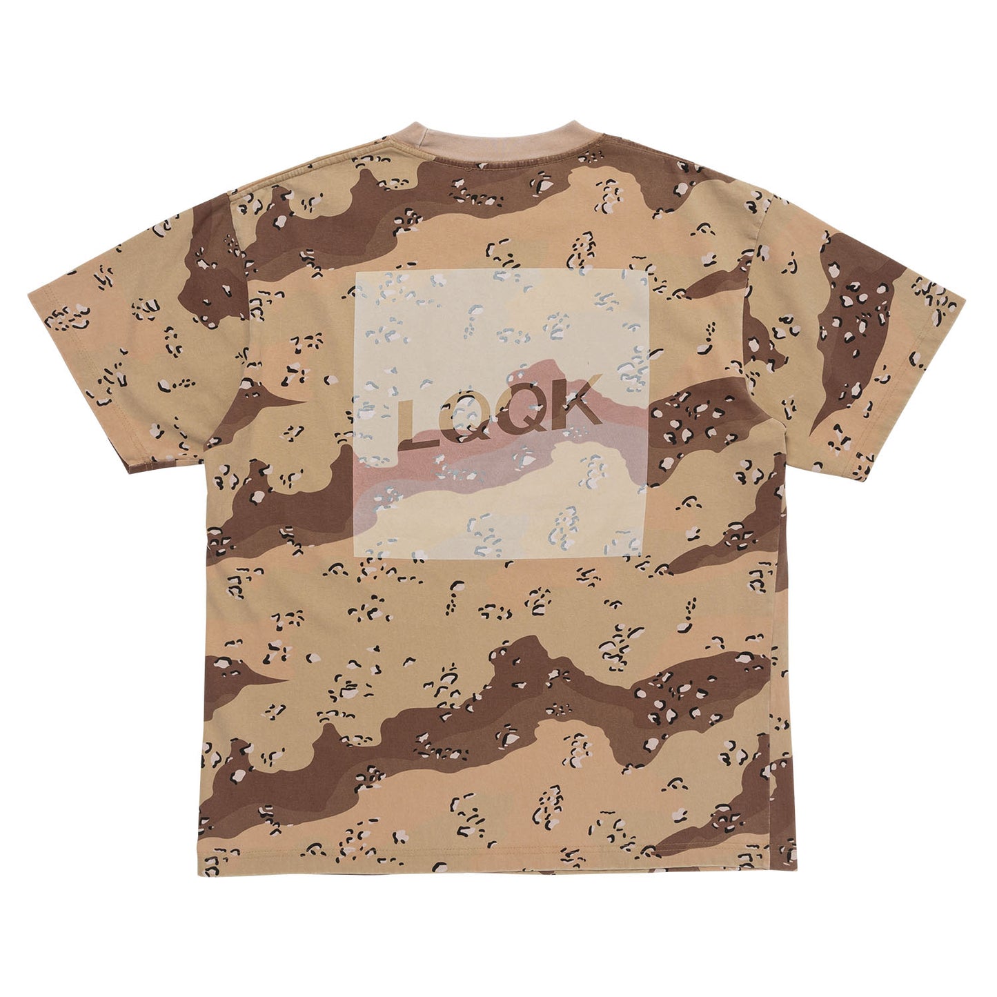 CAMO BOX LOGO TEE