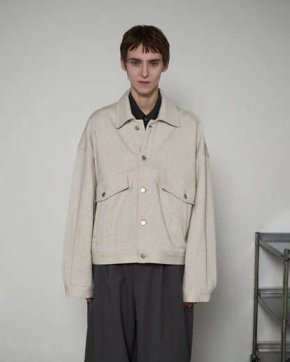 SWEAT TRUCKER JACKET