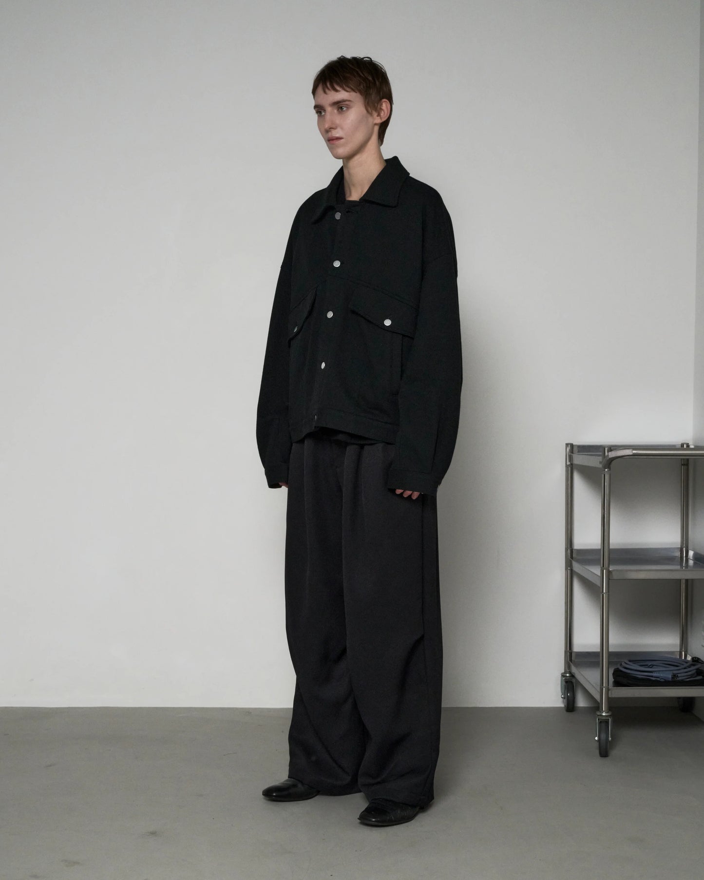 SWEAT TRUCKER JACKET