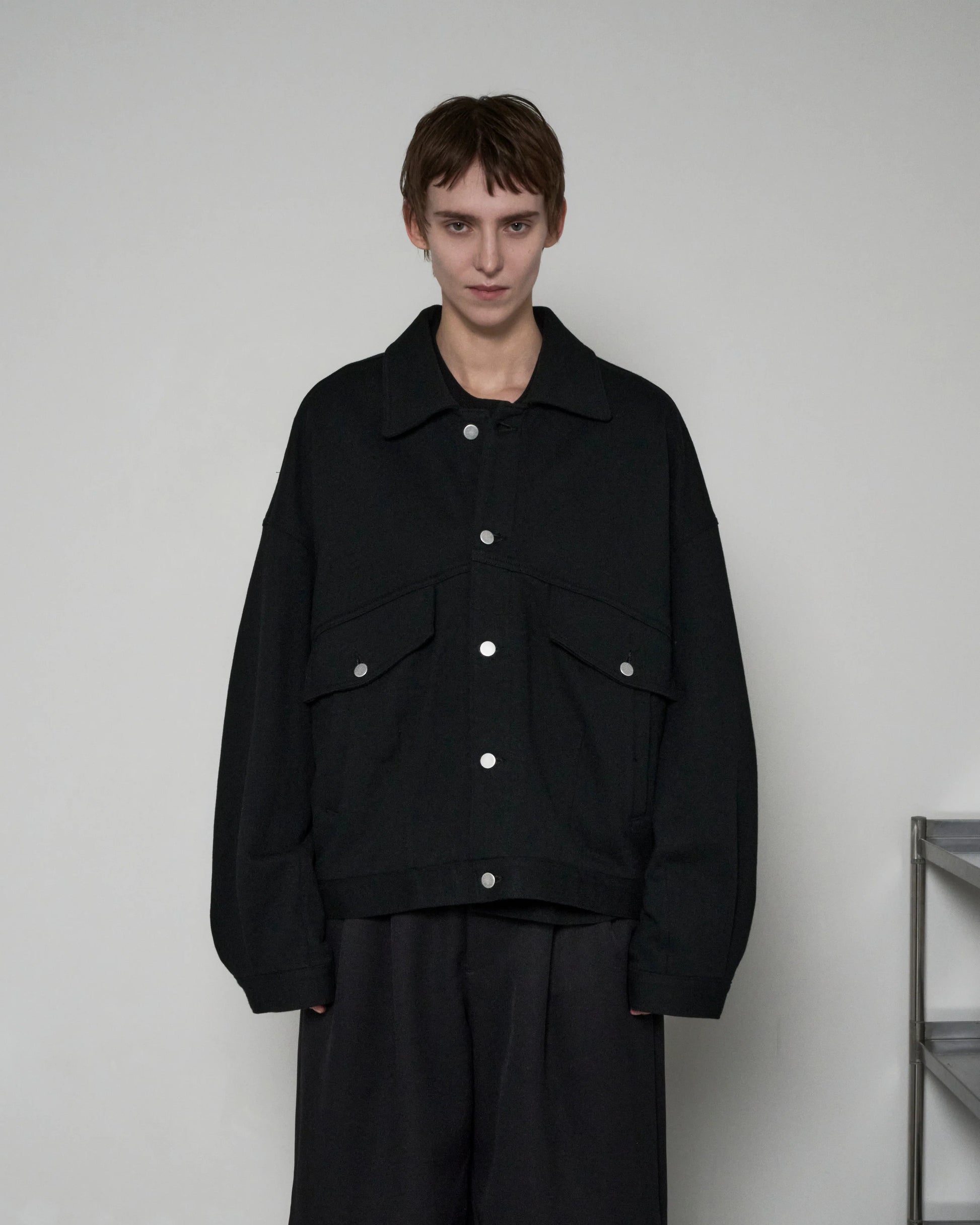 SWEAT TRUCKER JACKET – THE OTHER SIDE STORE SWEAT TRUCKER JACKET – THE OTHER SIDE STORE