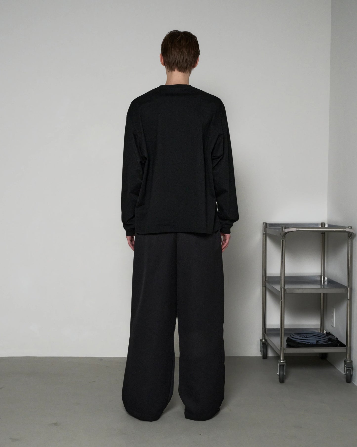 DRAPE TUCK PANTS