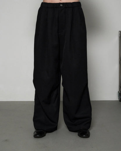 DRAPE TUCK PANTS