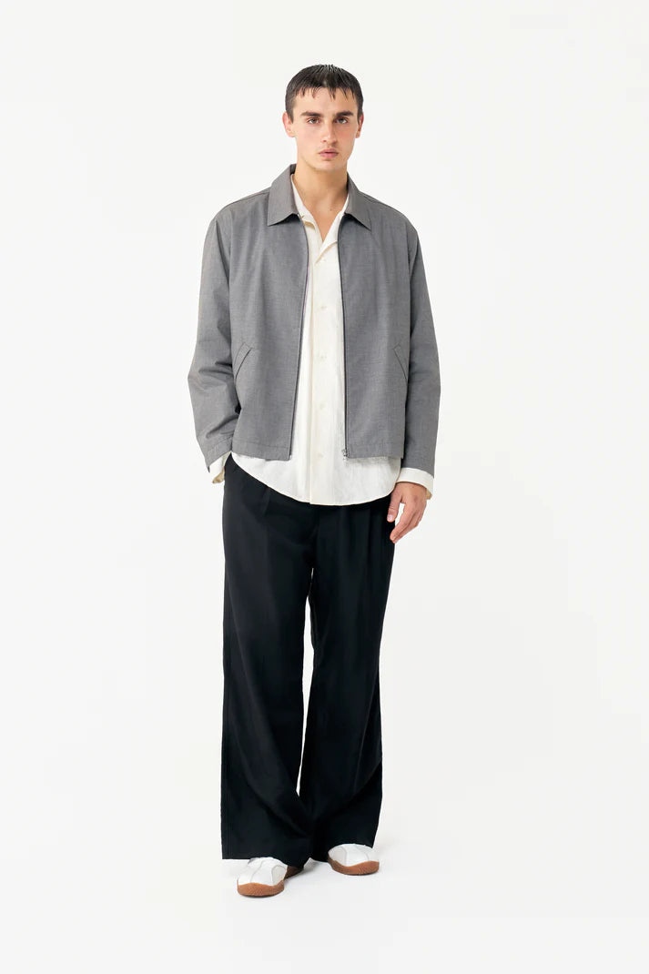 ZIP UP OVER SHIRT