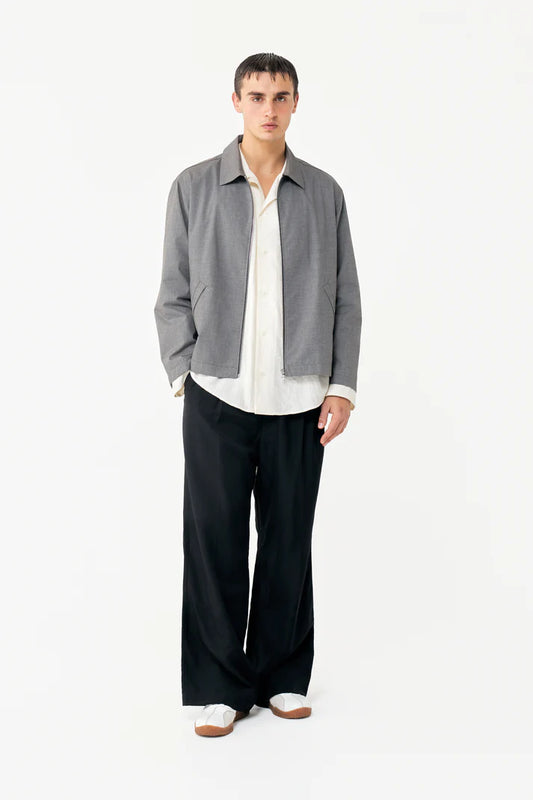 ZIP UP OVER SHIRT