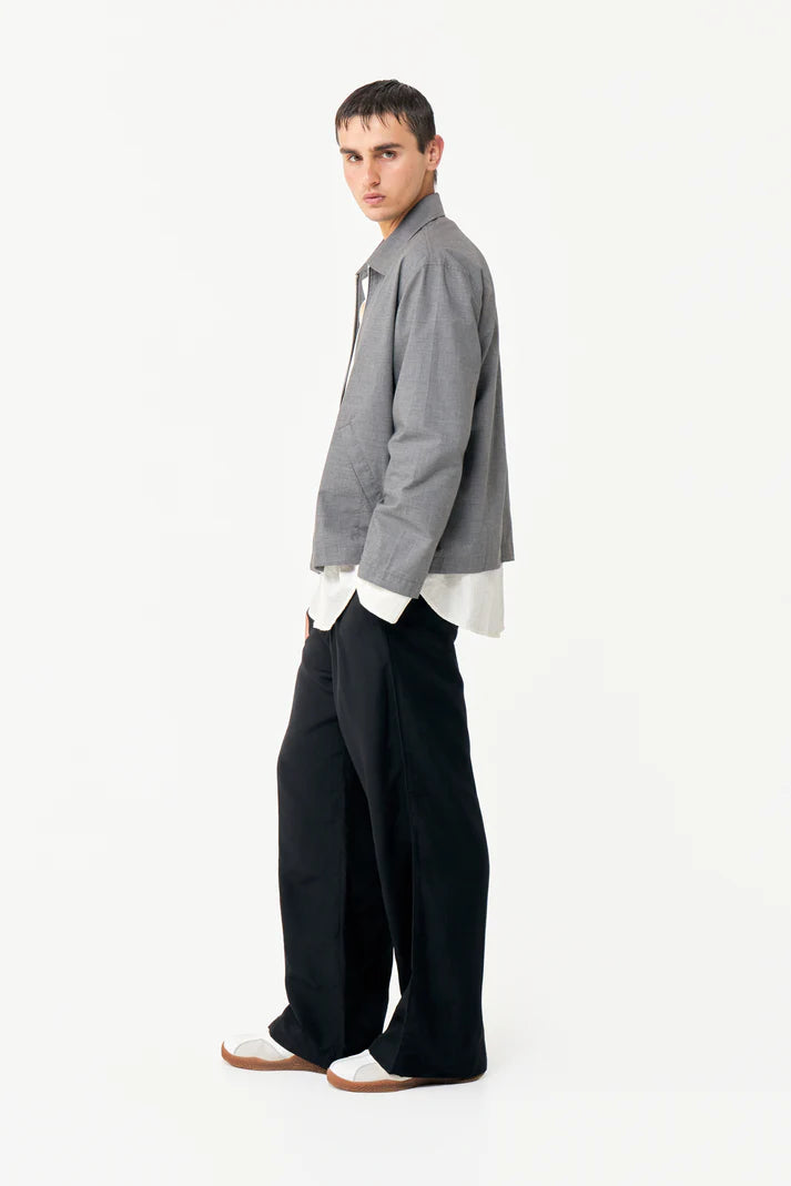 ZIP UP OVER SHIRT