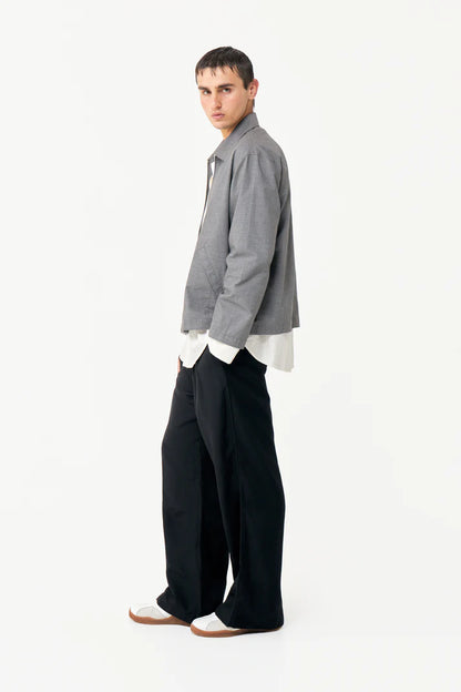 ZIP UP OVER SHIRT