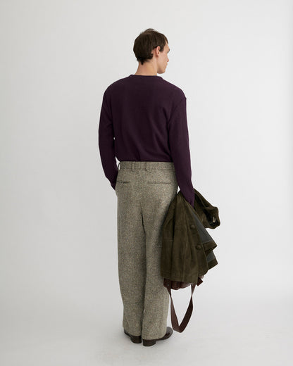 BUTTON HENLEY NECK