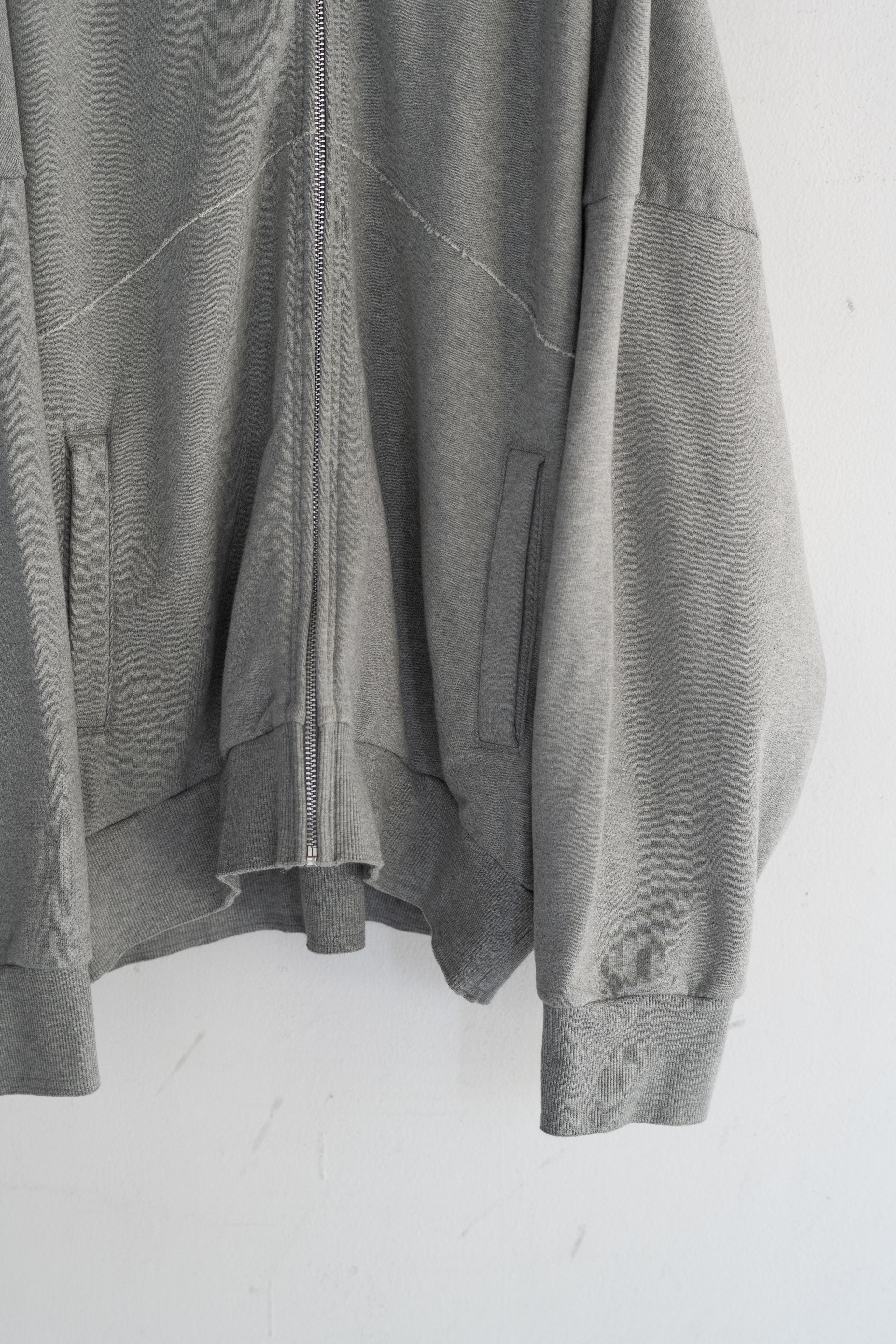 CUT OFF ZIP HOODIE – THE OTHER SIDE STORE