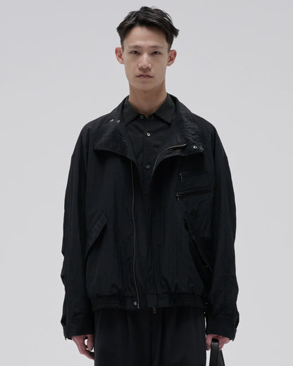WOOL NYLON RIDERS BLOUSON