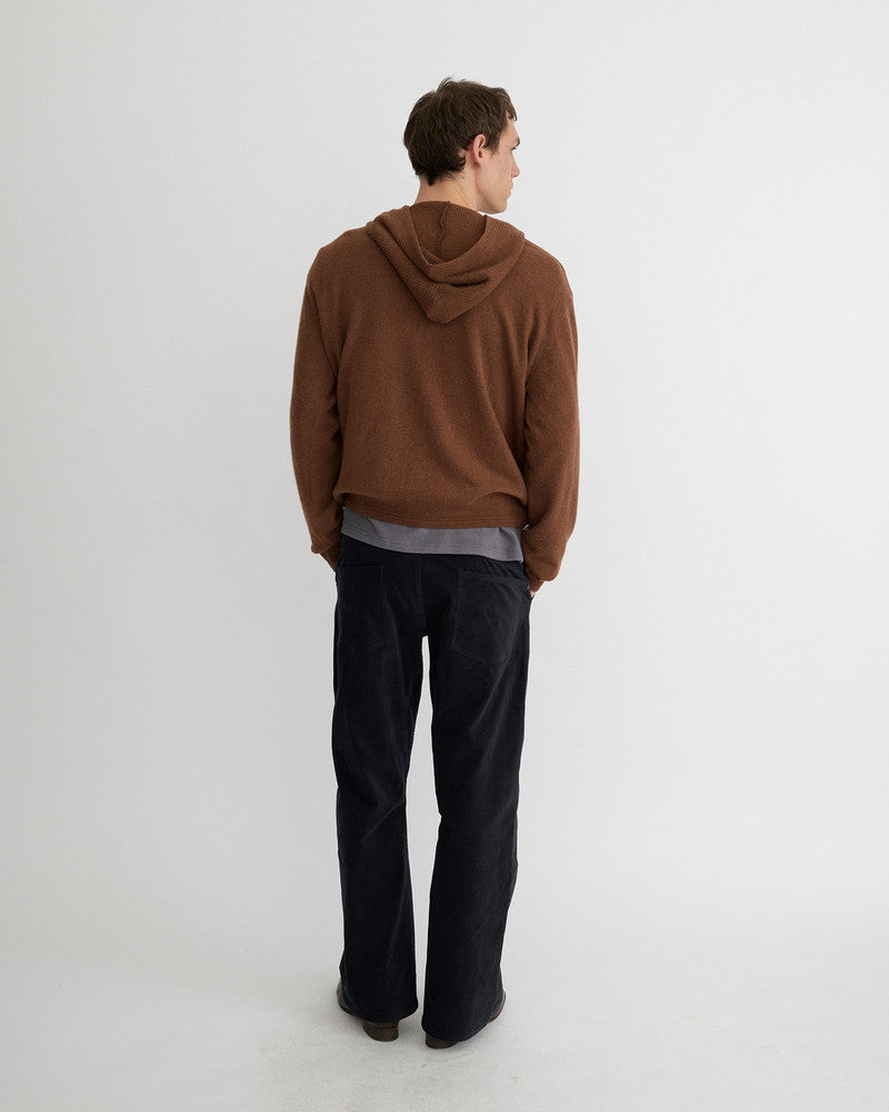 BUTTON HOODIE