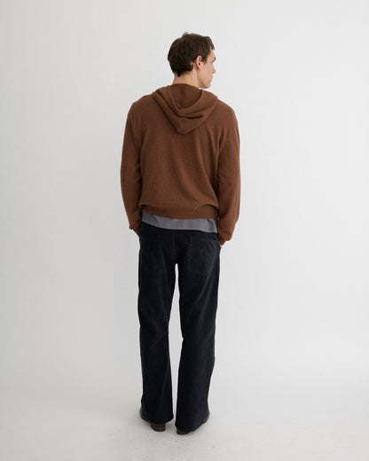 BUTTON HOODIE