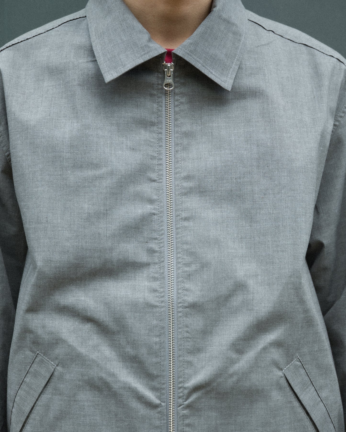 ZIP UP OVER SHIRT