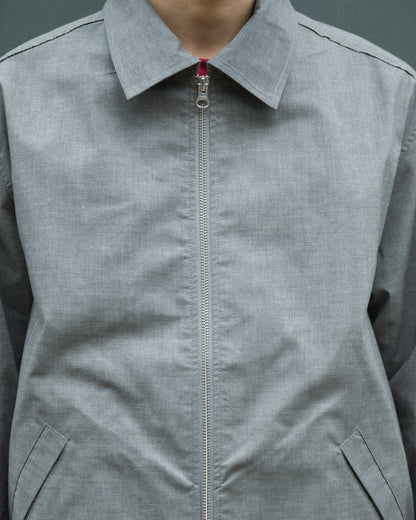 ZIP UP OVER SHIRT