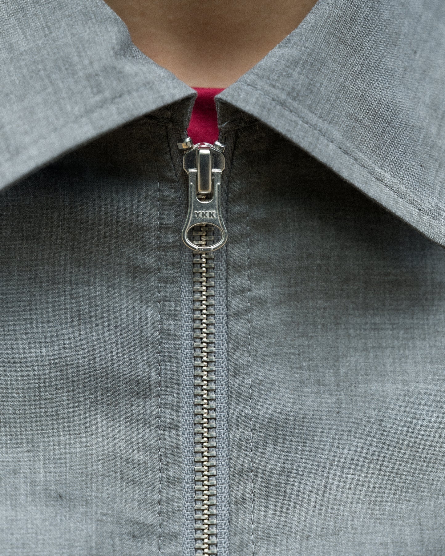 ZIP UP OVER SHIRT