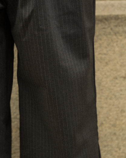 PIN STRIPE SLACKER CHINO PANTS