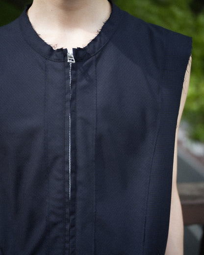 FRAYED VEST