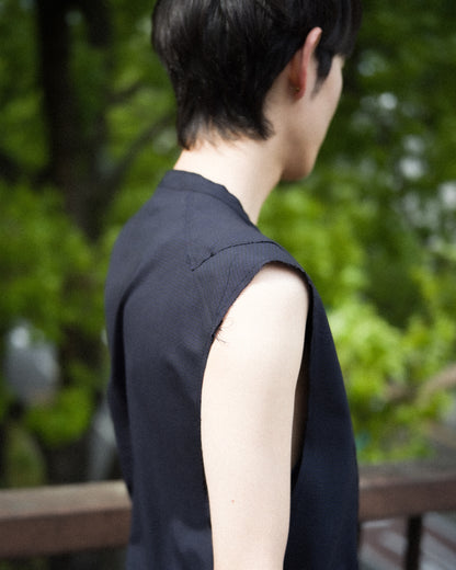 FRAYED VEST