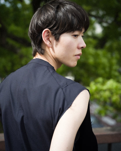 FRAYED VEST