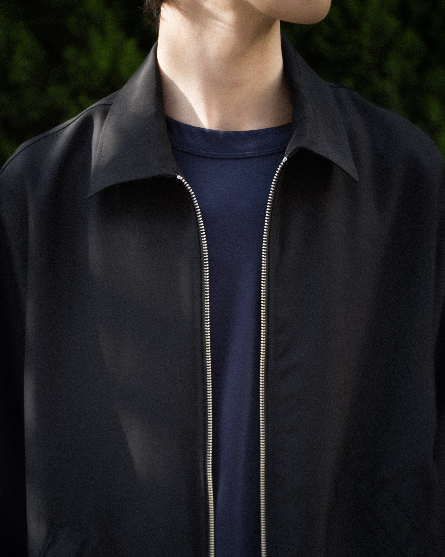 ZIP UP OVER SHIRT