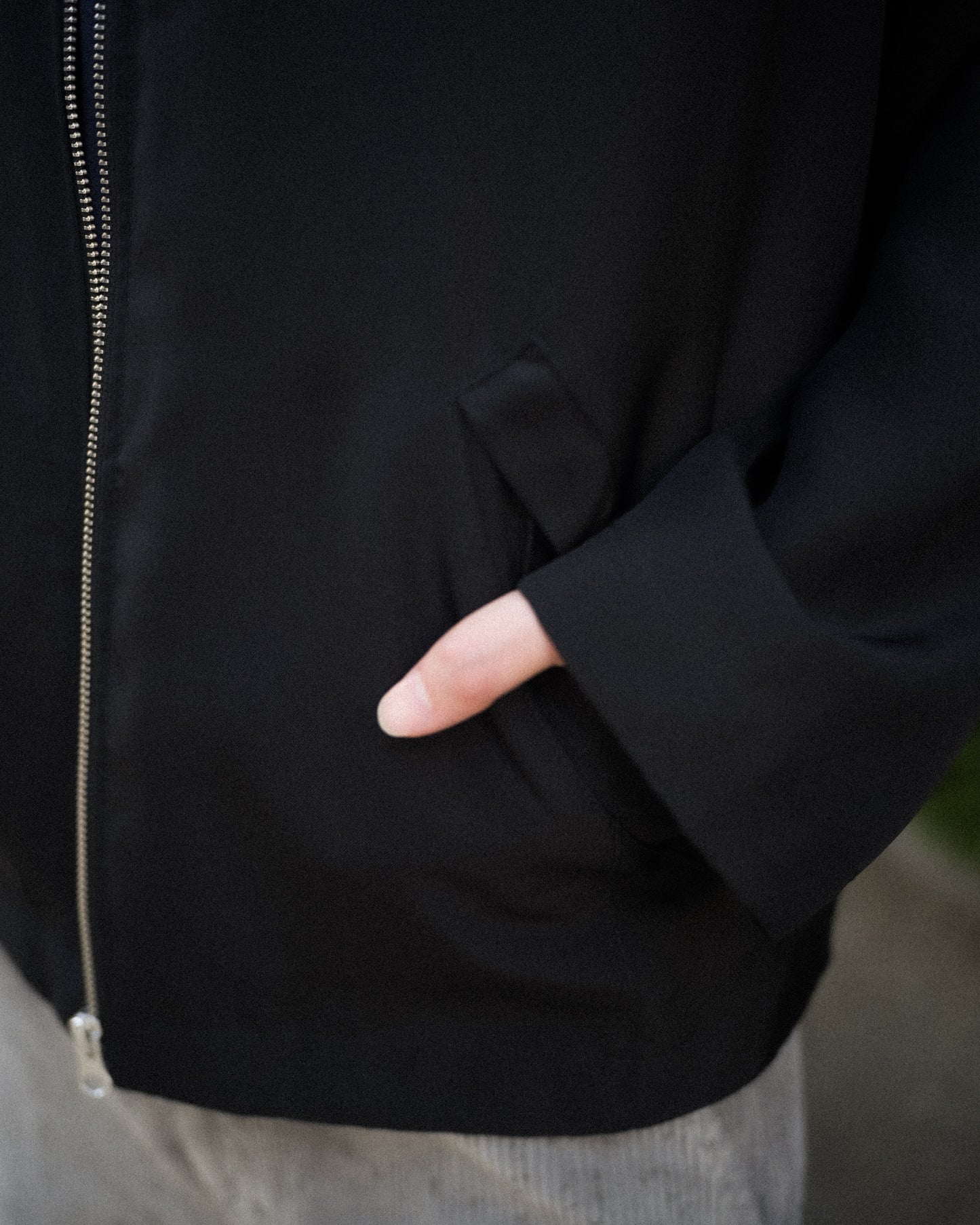 ZIP UP OVER SHIRT